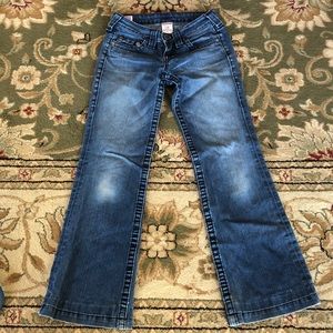 True religion wide leg jeans size 24